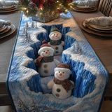 WINTER SNOWMAN | QUILTED TABLE RUNNER