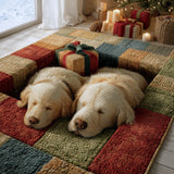 COZY RETRIEVER NAP AREA RUG | NON-SLIP QUILTED MAT