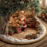 Santa Kitchen Quilted Tree Skirt GFTONT5690