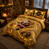 Christmas Flow 3-Piece Quilted Bedding Set GFTOPND1695
