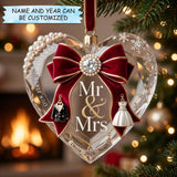 Our First Christmas Christmas Mica Ornament