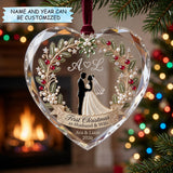 Our First Christmas Christmas Mica Ornament