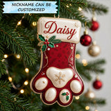 Christmas Paw Christmas Mica Ornament QTCUZ GFTOPND1993