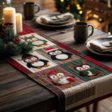 LOVELY PENGUIN | QUILTED TABLE RUNNER