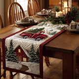 Red Truck Quilted Table Runner GFTOQA266