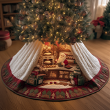 Santa Bakery Quilted Tree Skirt GFTOQA55