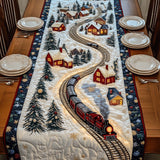 WINTER RAILWAY | QUILTED TABLE RUNNER