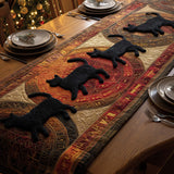 MYSTIC CATS | QUILTED TABLE RUNNER