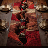 Red Canyon Gnomes Quilted Table Runner GFTOQM647