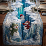 SNOWMAN PIT | QUILTED TABLE RUNNER