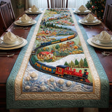 Scenic Train Quilted Table Runner GFTOQM731