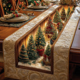 GOLDEN FOREST | QUILTED TABLE RUNNER