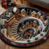 CHRISTMAS WONDERLAND | QUILTED ROUND MAT