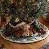 Holiday Farmstead Quilted Tree Skirt GFTOTP14009