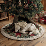 Holiday Farmstead Quilted Tree Skirt GFTOTP14235