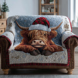 Holiday Farmstead Quilted Sofa Cover GFTOTP14251