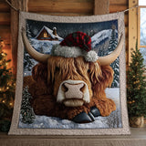 HOLIDAY FARMSTEAD | HANDMADE QUILTED BLANKET