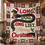 Holiday Wiener Quilted Blanket GFTOTP20861