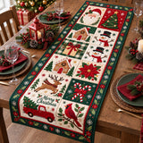 Festive Patchwork Cheer Quilted Table Runner GFTOTP21797