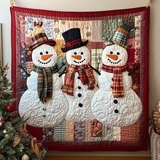 Festive Snowman Quilted Blanket GFTOTP667