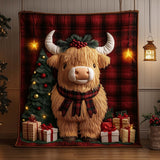 Highland Cow Quilted Blanket GFTOYC2333