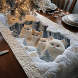 FELINE GRACE | QUILTED TABLE RUNNER