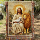 BLANKET HOLY LIGHT | HANDMADE QUILTED BLANKET