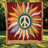 BLANKET RADIANT PEACE | HANDMADE QUILTED BLANKET