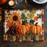 Quilted Placemat - Pumpkin Parade