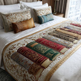 BED RUNNER - ELEGANT BLOOM | QUILTED TABLE RUNNER