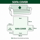 Ellamae - Quilted Sofa Cover with Legs Christmas