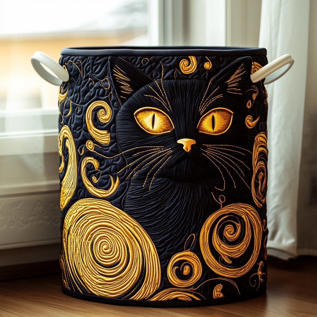 COSY SPELL | HANDMADE QUILTED LAUNDRY BASKET