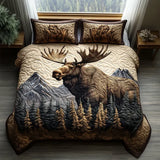 WOODLAND ANIMALS | 3-PIECE QUILTED BED SET
