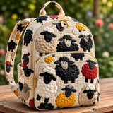 Padded Backpack - Patchwork Sheep