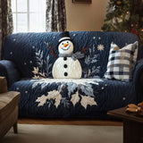Tilly - Quilted Sofa Cover Christmas Elf