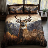WOODLAND ANIMALS | 3-PIECE QUILTED BED SET