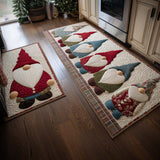 Non-slip Kitchen Mat – Christmas Kitchen Mat with Traditional Atmosphere