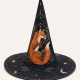 Handmade Quilted Witch Hat – Enchanted Fox