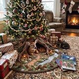 Deer Haven Quilted Tree Skirt GFTOMA13726