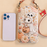 DRAGON IN A GHOST COSTUME | SLIM QUILTED CROSSBODY BAG