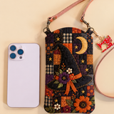 WITCH HAT MOONLIGHT PATCHWORK | SLIM QUILTED CROSSBODY BAG