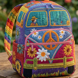 Padded Backpack - Hippie Van
