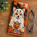 PUPPY IN A HALLOWEEN COSTUME | QUILTED GLASSES CASE
