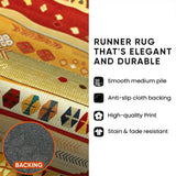 DEER TRAIL RUNNER RUG | QUILTED TABLE RUNNER