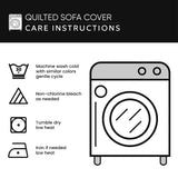 Jolly Christmas Window Quilted Sofa Cover GFTOTP22771